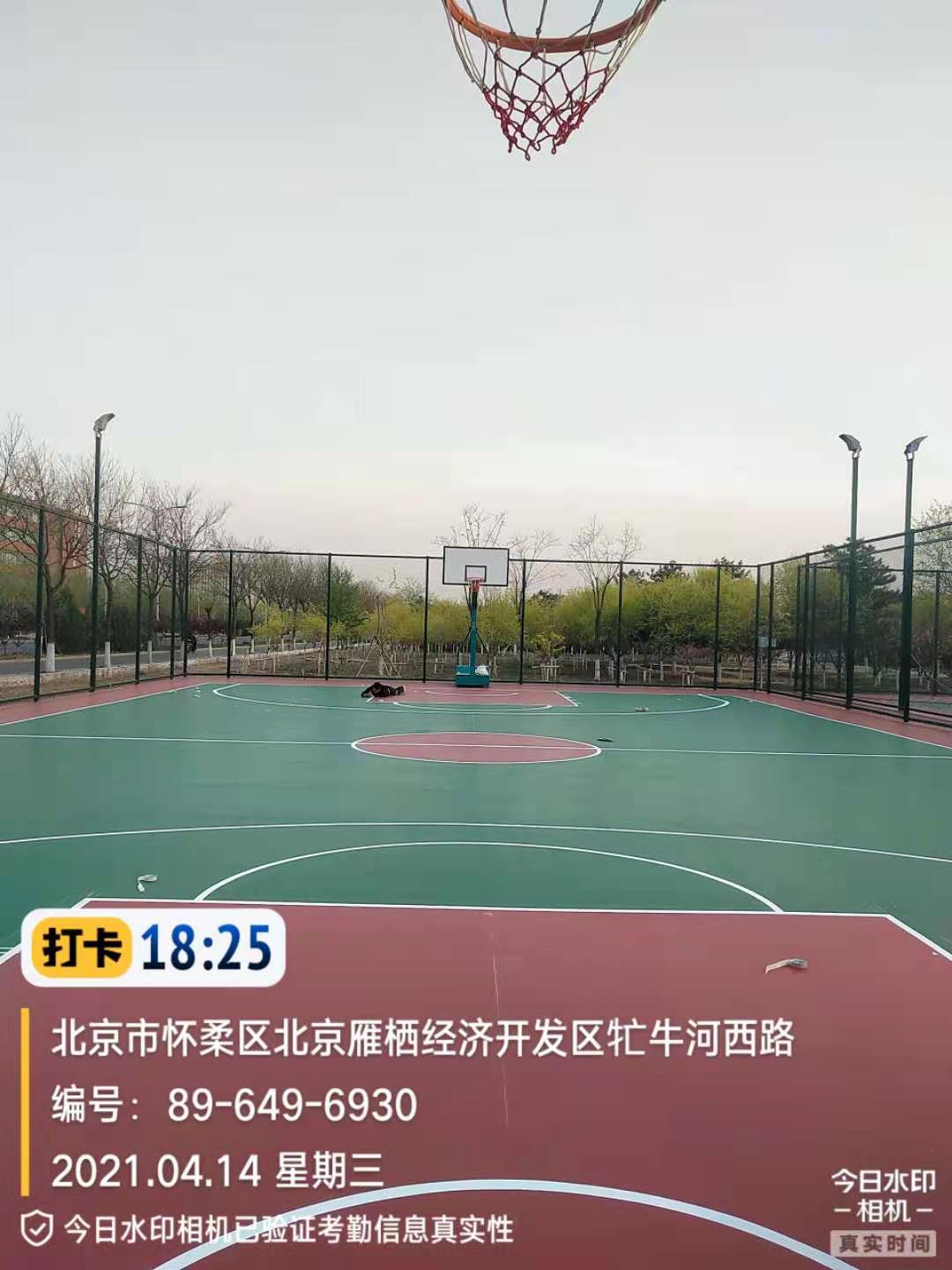 怀柔碳汇公园篮球场