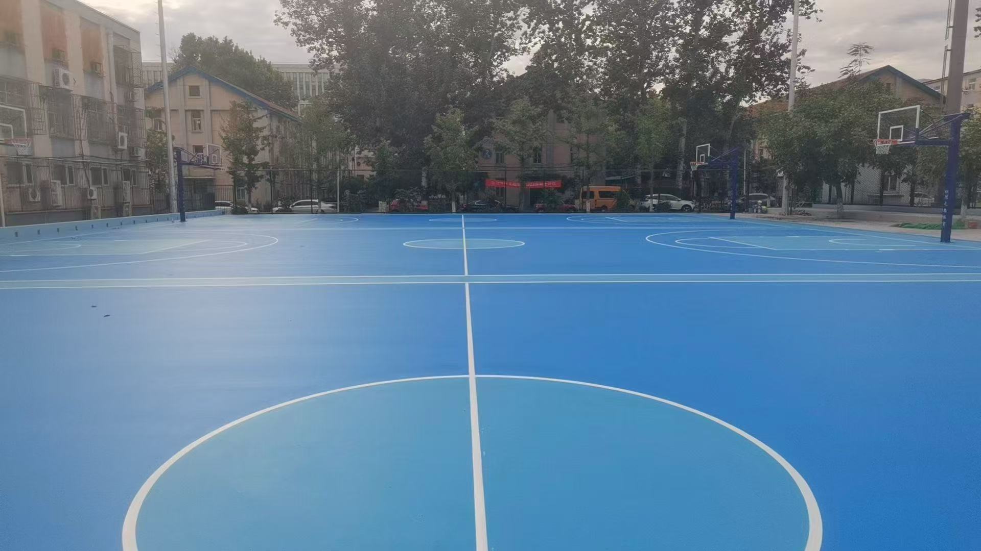北京交通大学东校区篮球场